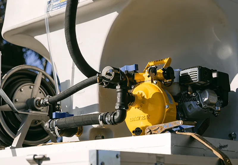 1000 Litre FireGuard Compact Firefighting Skid Mounted Unit with Davey 5155HV 5.5hp Pump & Free Perth Delivery <800km (Max 500LPM/600kPa)