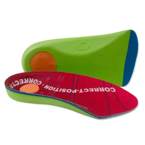 3/4 Orthotics Insoles With Arch Support Cushioning Shoe Inserts for Plantar Fasciitis,Flat Feetfor Men&Women M: 7/8.5-UK