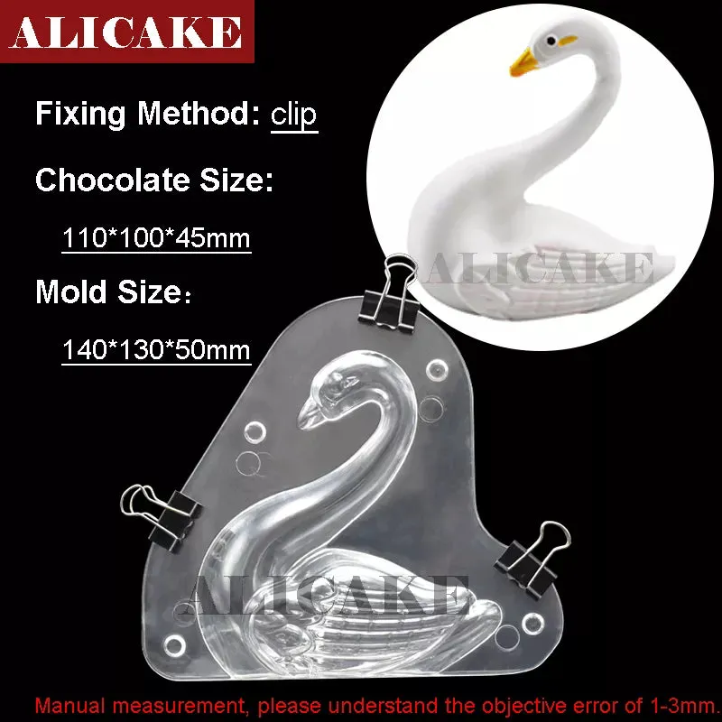 3D Chocolate Mould Polycarbonate Sphere Mold for Hot Chocolates Candy Bonbons Bomb High Heels Confectionery Baking Pastry Tools