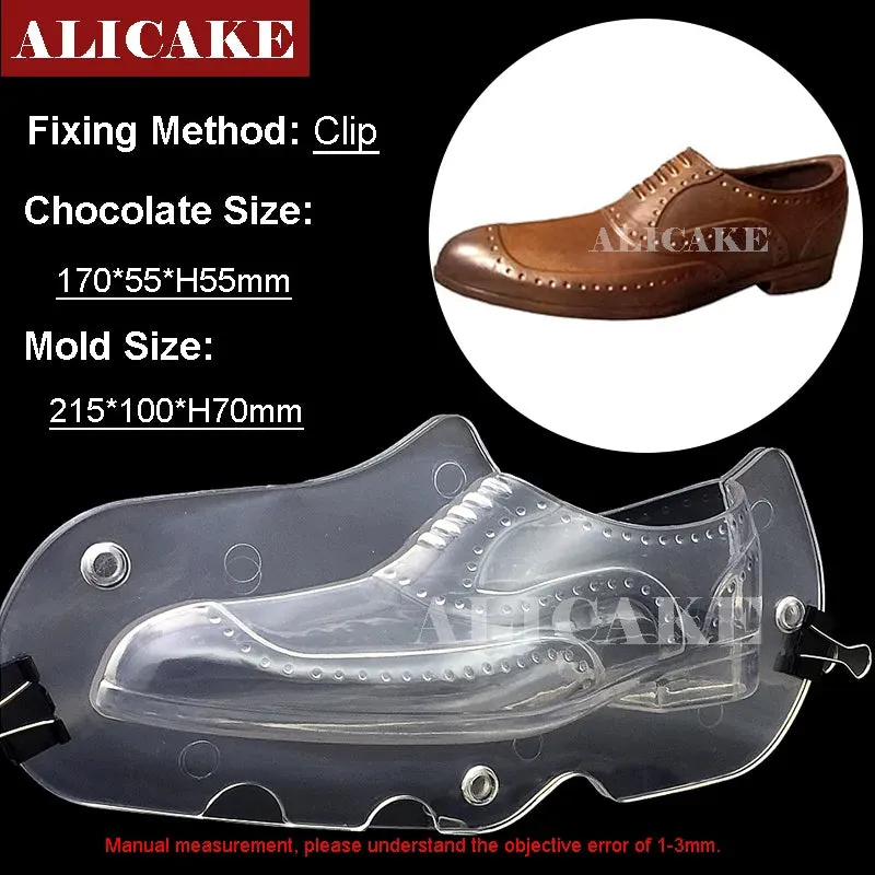 3D Chocolate Mould Polycarbonate Sphere Mold for Hot Chocolates Candy Bonbons Bomb High Heels Confectionery Baking Pastry Tools