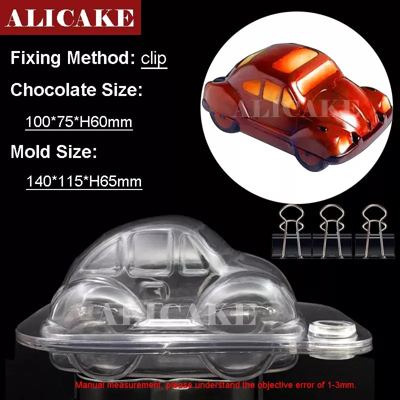 3D Chocolate Mould Polycarbonate Sphere Mold for Hot Chocolates Candy Bonbons Bomb High Heels Confectionery Baking Pastry Tools