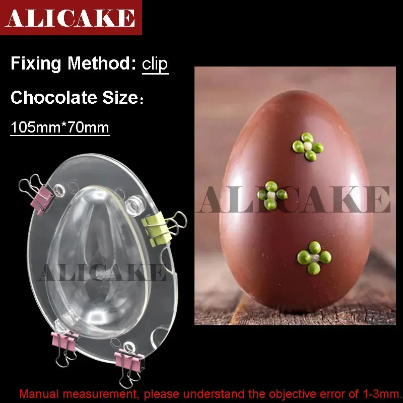 3D Chocolate Mould Polycarbonate Sphere Mold for Hot Chocolates Candy Bonbons Bomb High Heels Confectionery Baking Pastry Tools