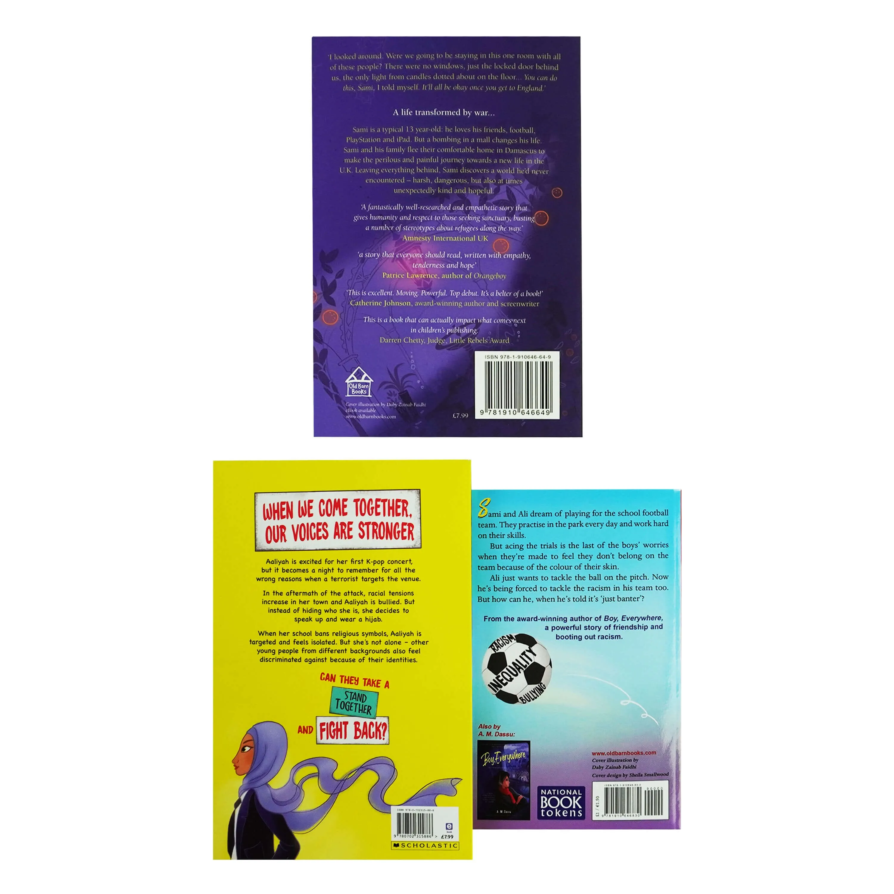 A. M. Dassu Collection 3 Books Set - Ages 9-14 - Paperback