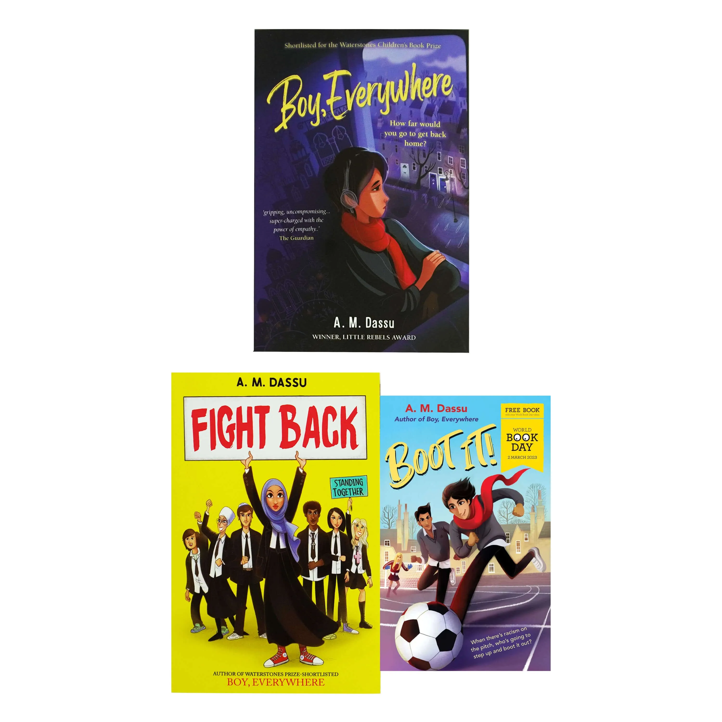 A. M. Dassu Collection 3 Books Set - Ages 9-14 - Paperback