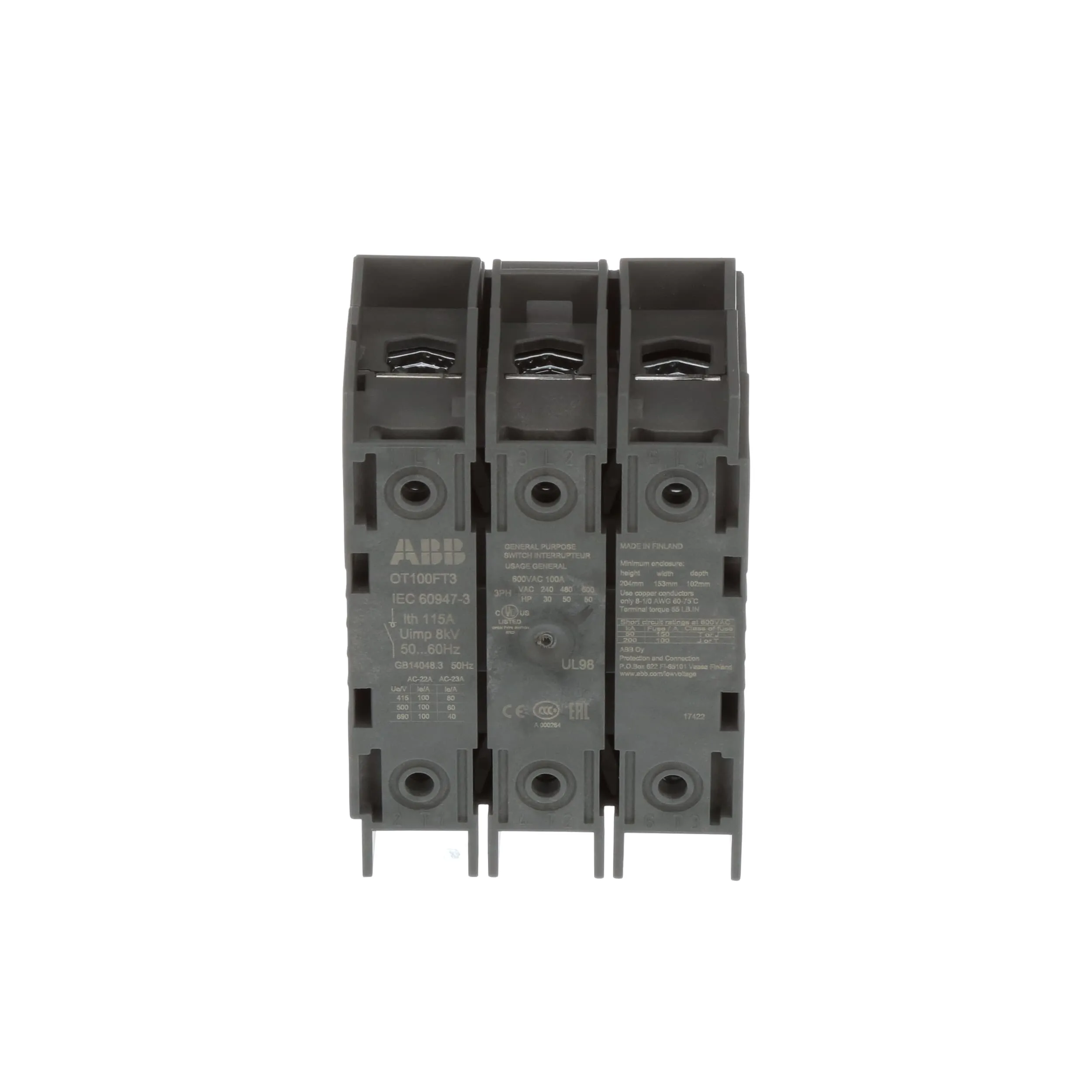ABB OT100FT3