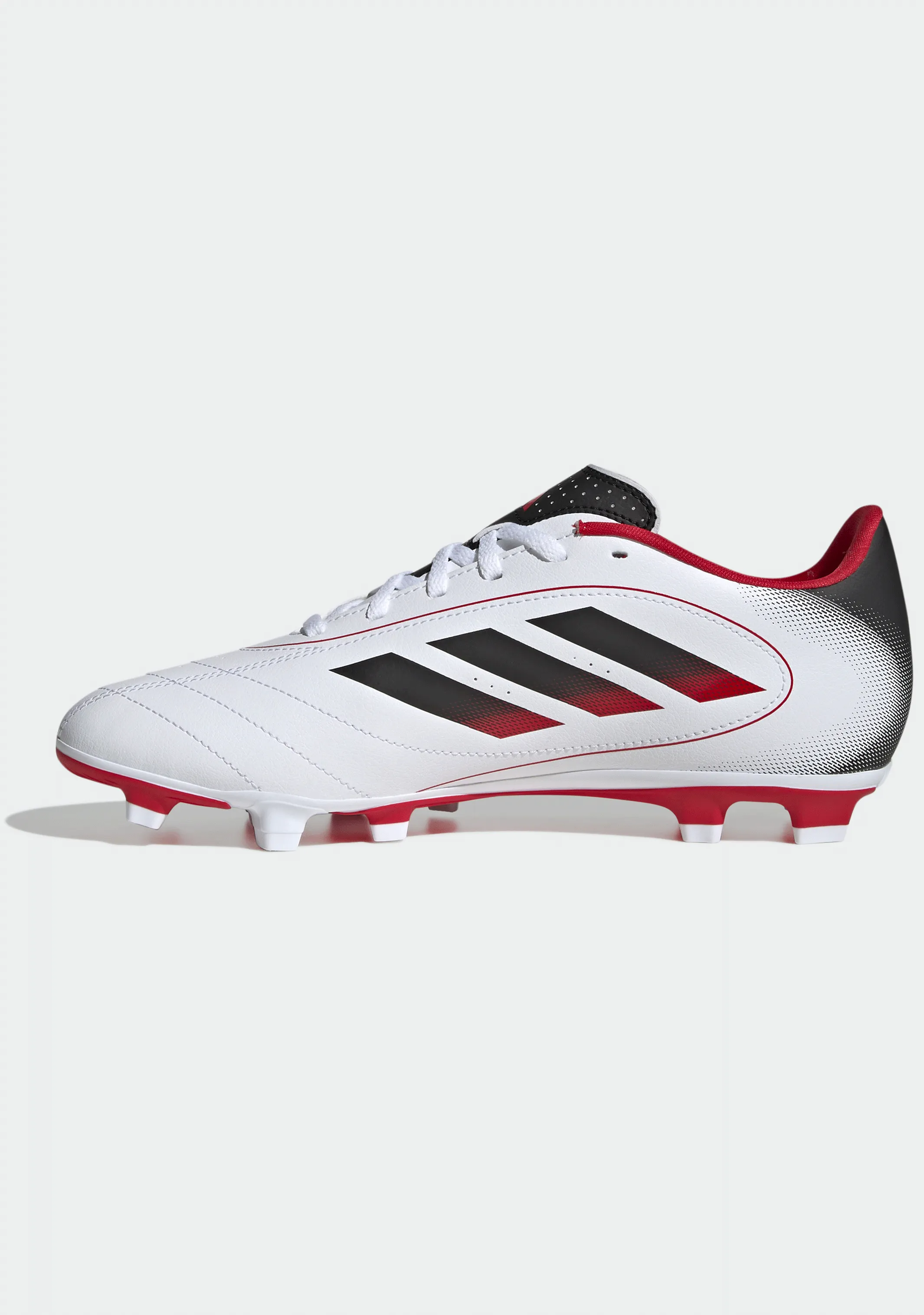 ADIDAS KID'S GOLETTO IX WHITE/BLACK FOOTBALL SHOES