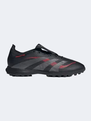 Adidas Predator League Fold Over Tongue Men Football Shoes Black/Grey/Red