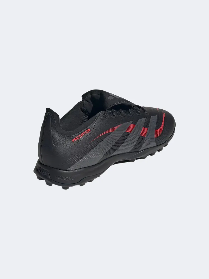 Adidas Predator League Fold Over Tongue Men Football Shoes Black/Grey/Red