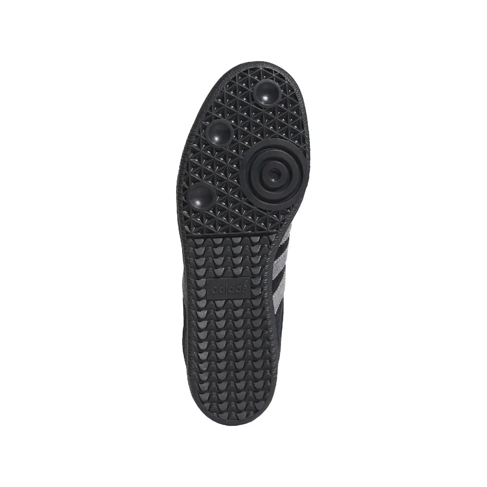 adidas SKATEBOARDING SAMBA ADV SHOES // CBLACK/GREFOU/GOLDMT