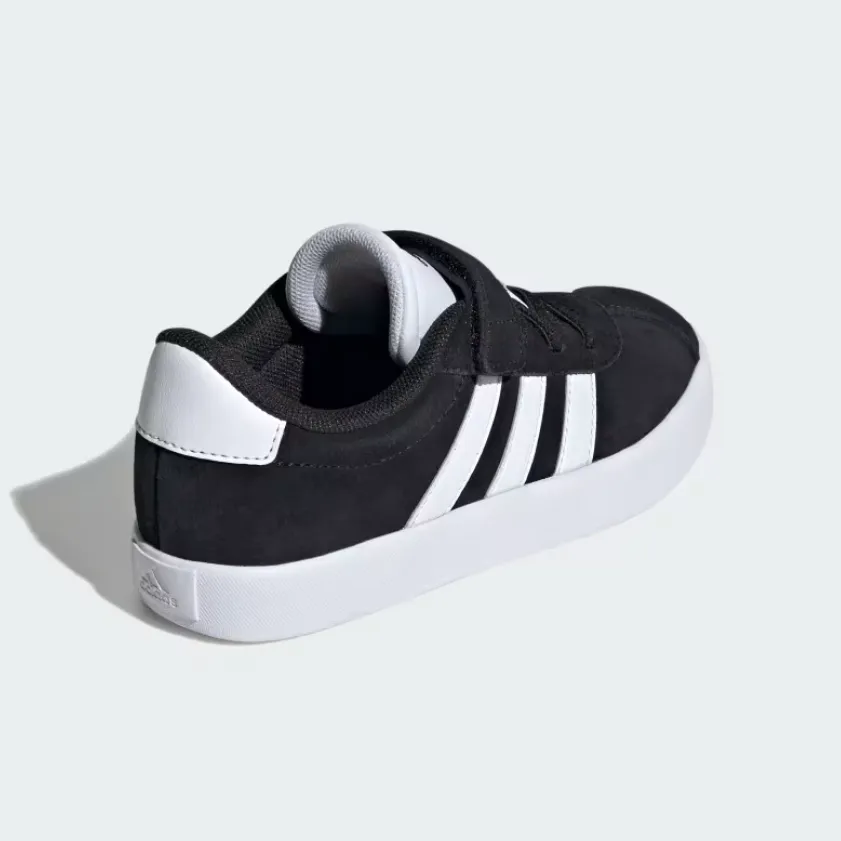 adidas VL Court 3.0 El C Black White ID9148 Kids (LF)