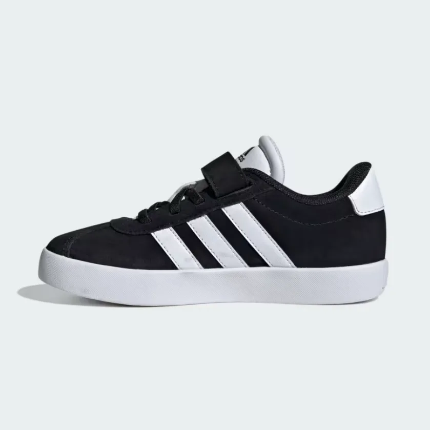 adidas VL Court 3.0 El C Black White ID9148 Kids (LF)