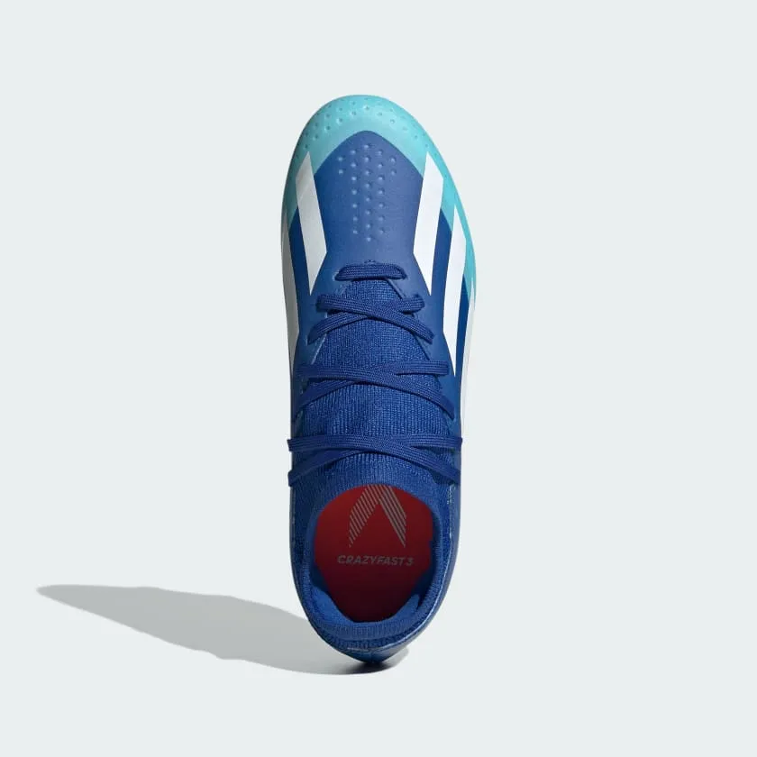 ADIDAS X CRAZYFAST.3 FIRM GROUND BOOTS - BLUE