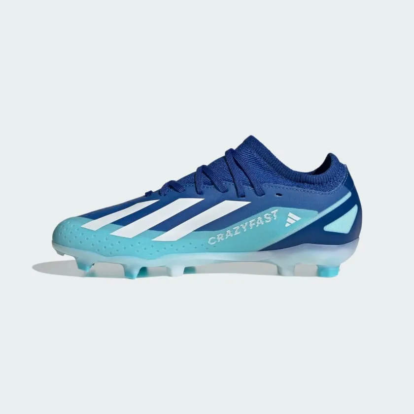 ADIDAS X CRAZYFAST.3 FIRM GROUND BOOTS - BLUE