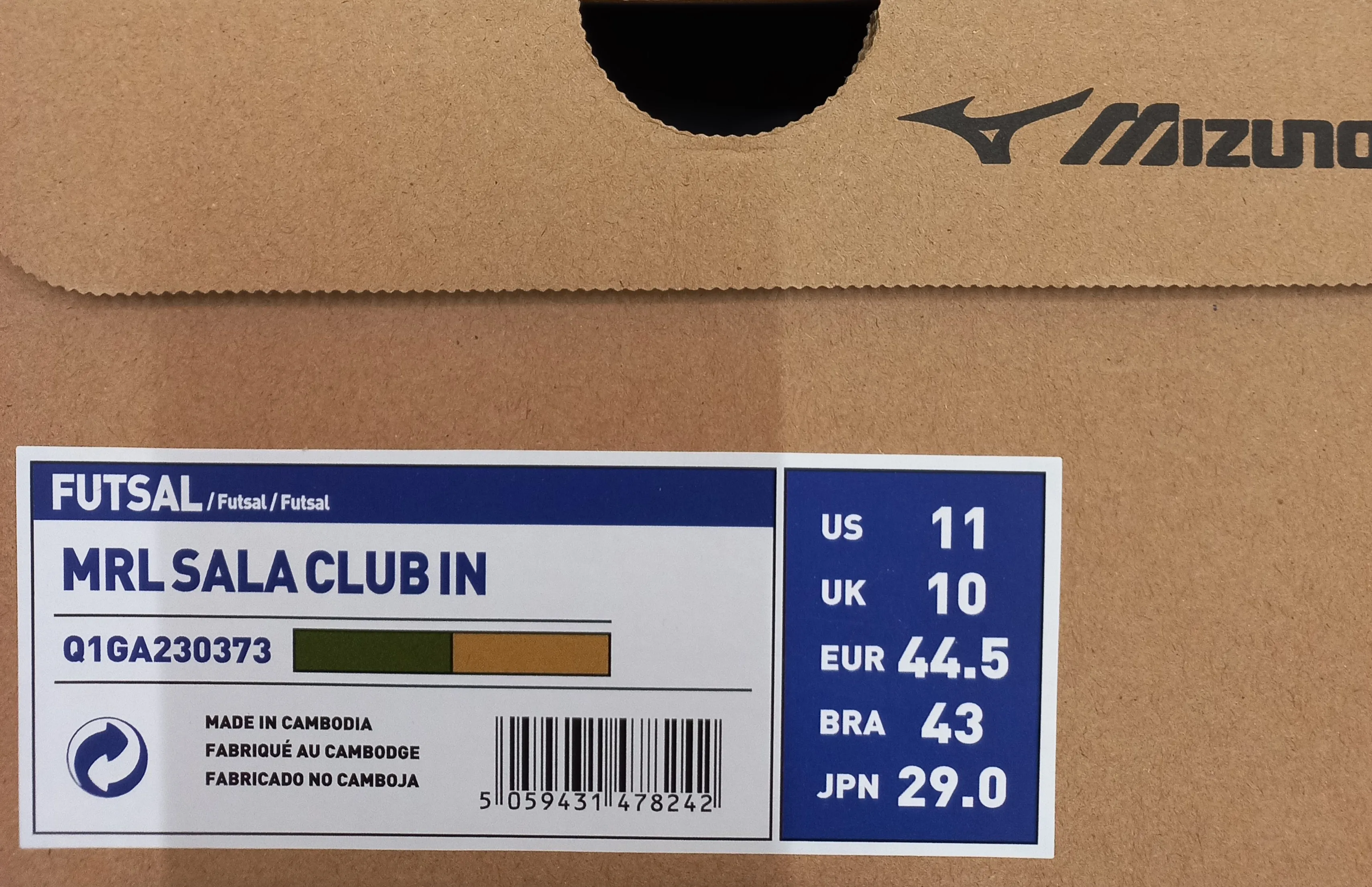 Adult Football Shoes - Mizuno Sala Classic Futsal