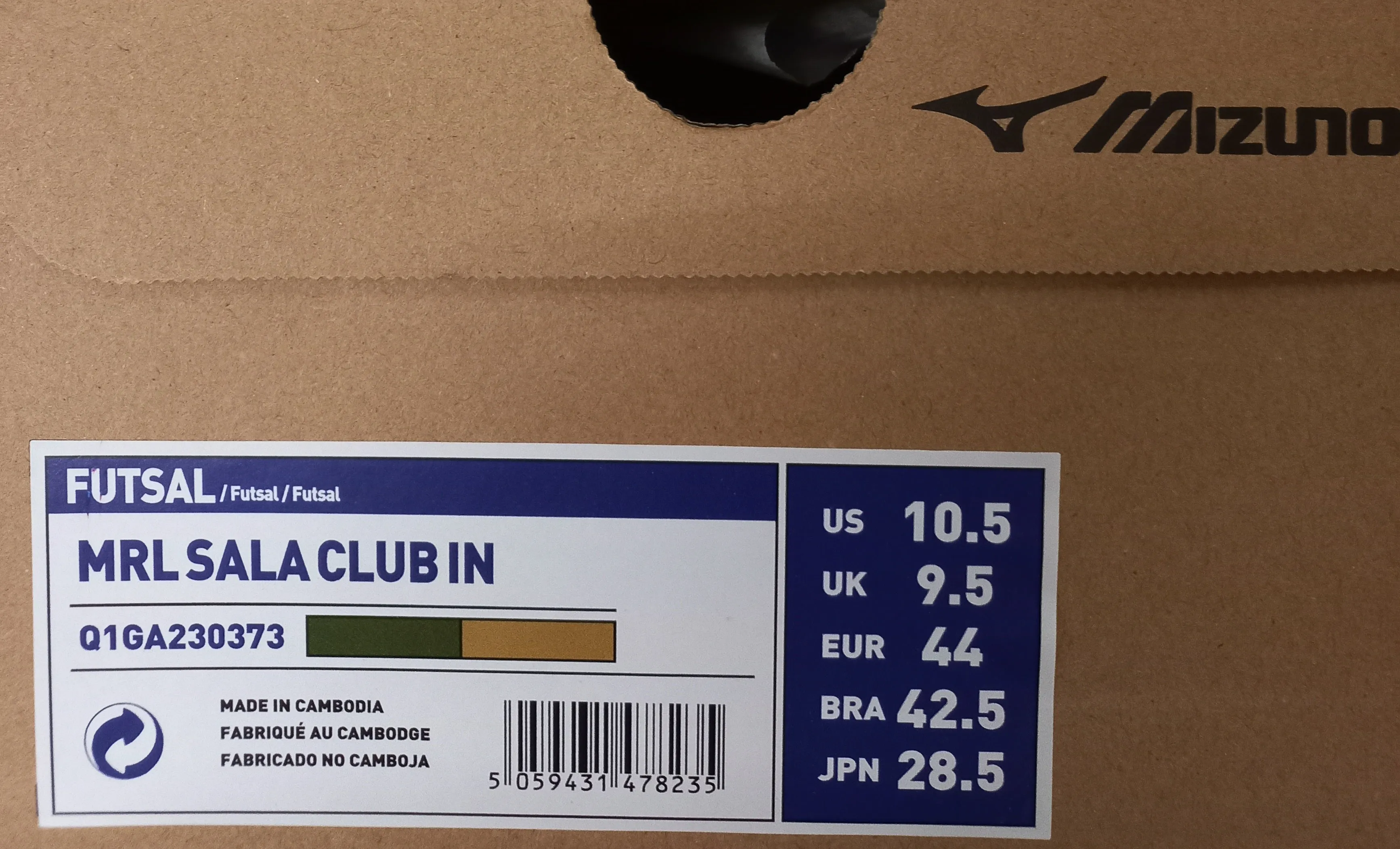 Adult Football Shoes - Mizuno Sala Classic Futsal