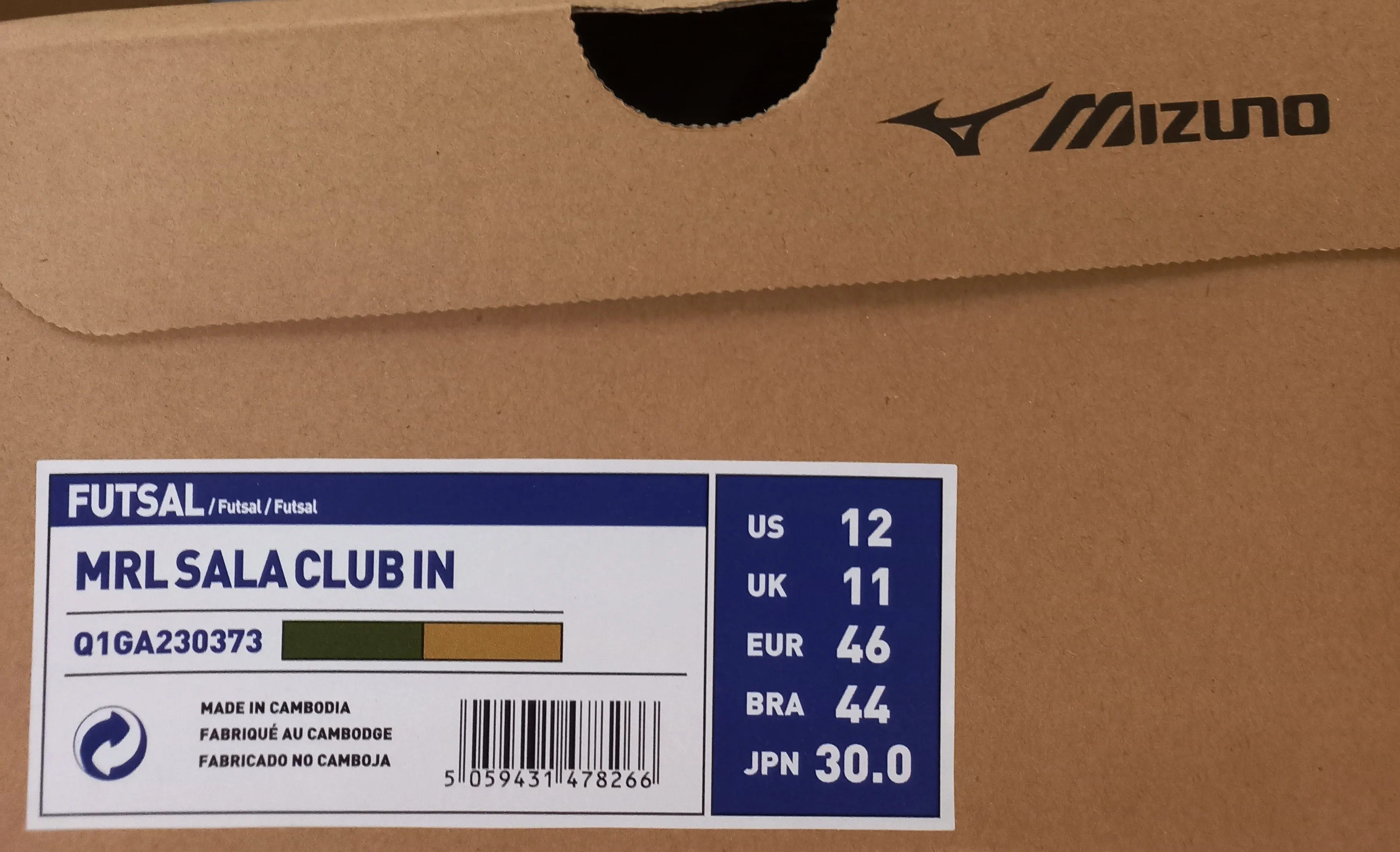 Adult Football Shoes - Mizuno Sala Classic Futsal
