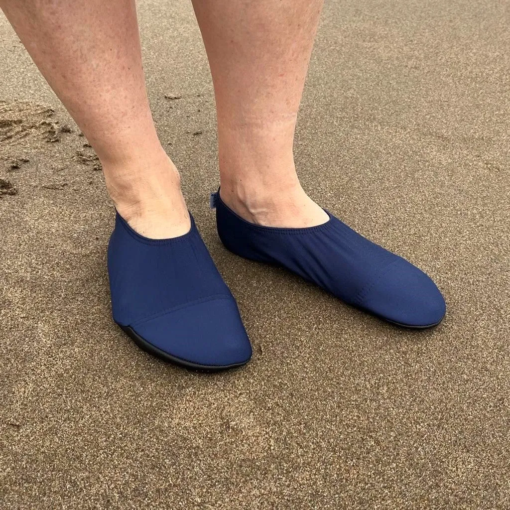 Adult Navy Slipfree Shoes