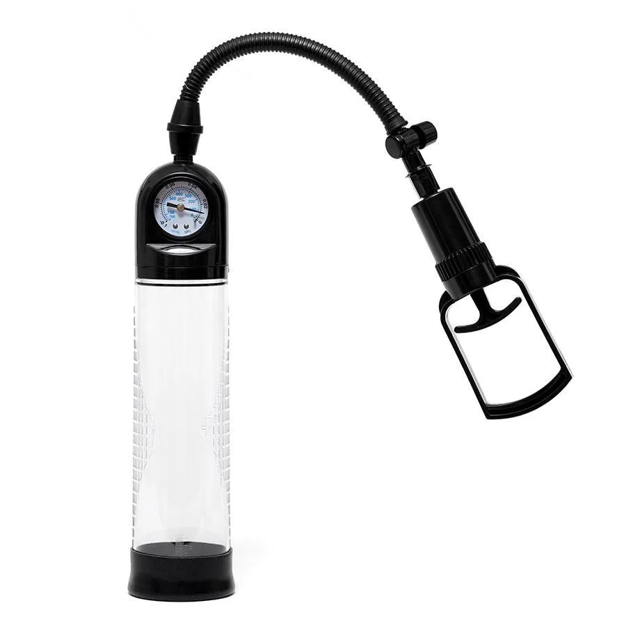 Advanced Trigger Penis Pump with Precision Air Gauge by Lynk Pleasure