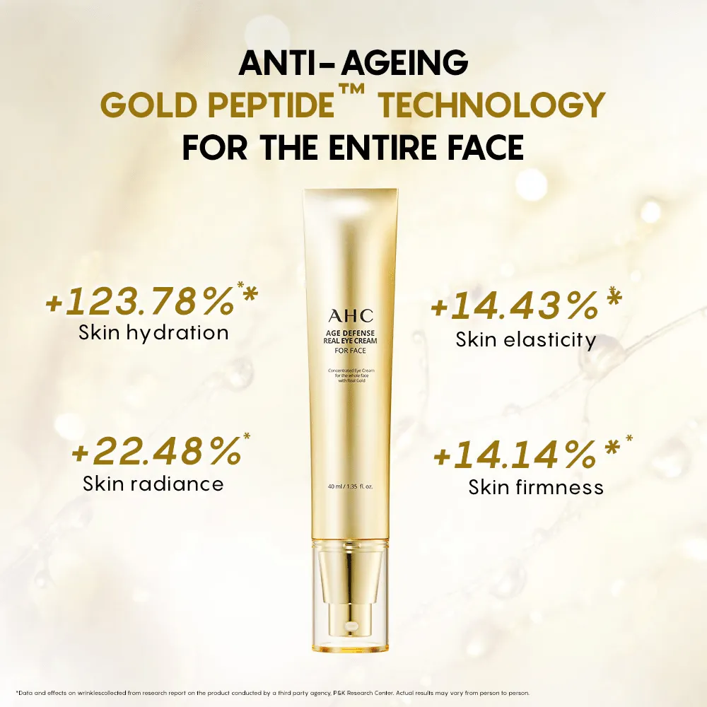 AHC Age Defense Real Eye Cream For Face - Korean skincare