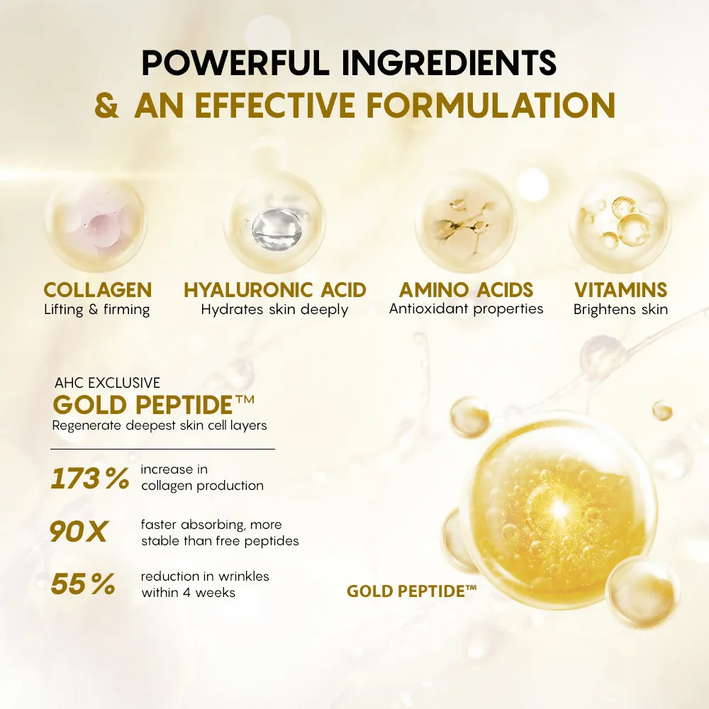 AHC Age Defense Real Eye Cream For Face - Korean skincare