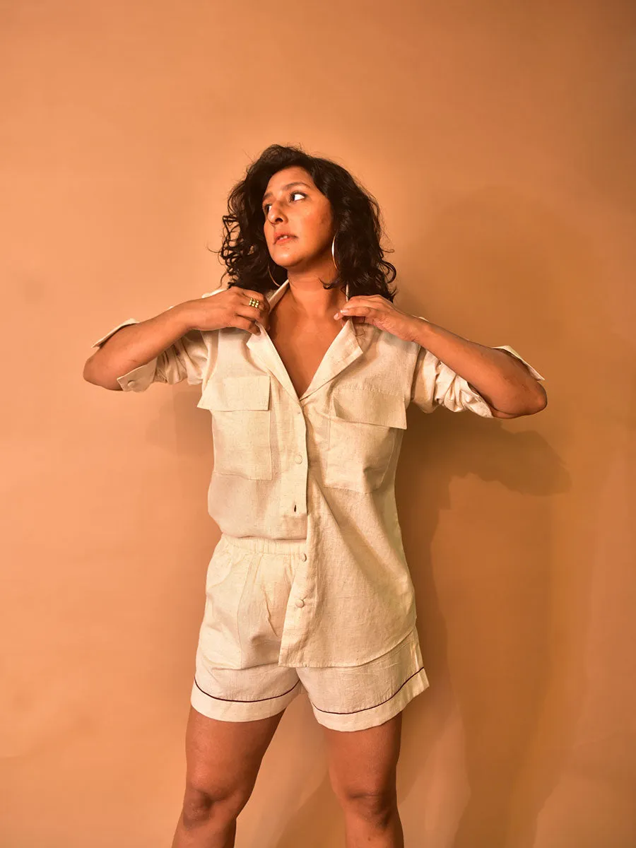 Amara Shirt-Shorts Co-ord Set