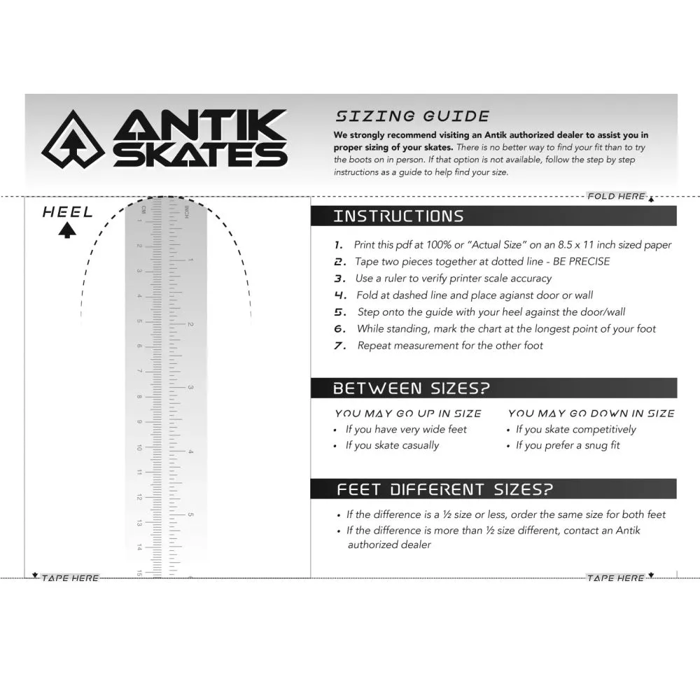 Antik Jet Carbon/Arius Quad Skate Package