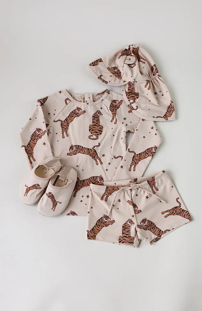Aster Animal Swim Shoes - Tiger
