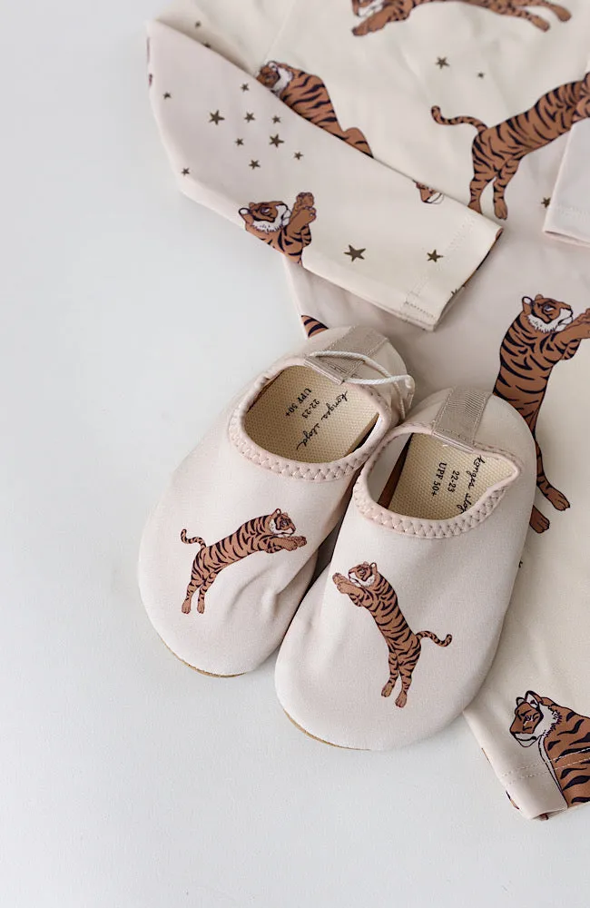 Aster Animal Swim Shoes - Tiger