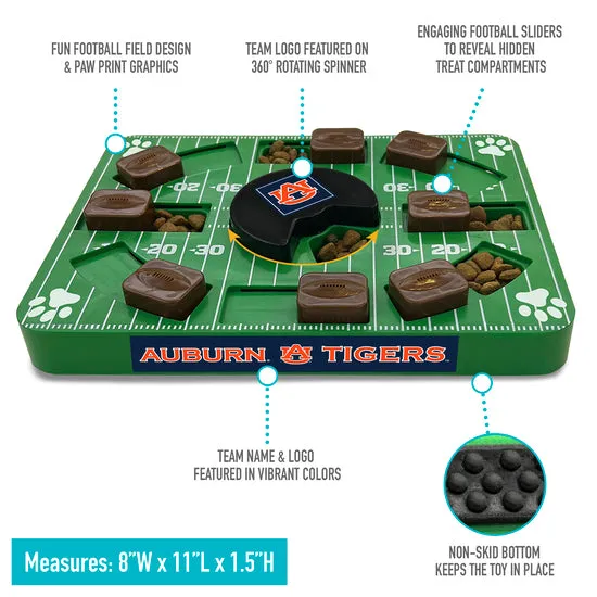 Auburn Tigers Interactive Puzzle Treat Toy