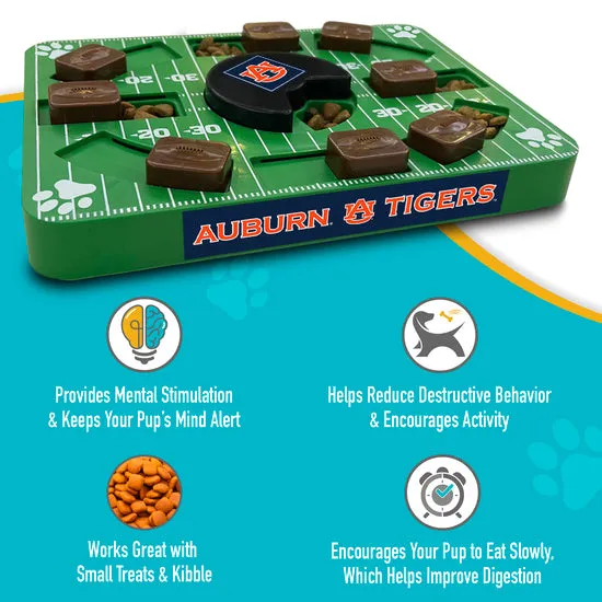 Auburn Tigers Interactive Puzzle Treat Toy