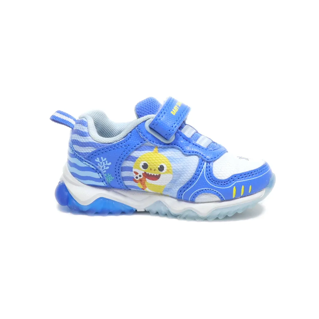 Baby Shark Sport Shoes Fabric Blue Colour For Kids