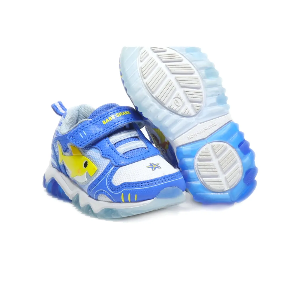 Baby Shark Sport Shoes Fabric Blue Colour For Kids
