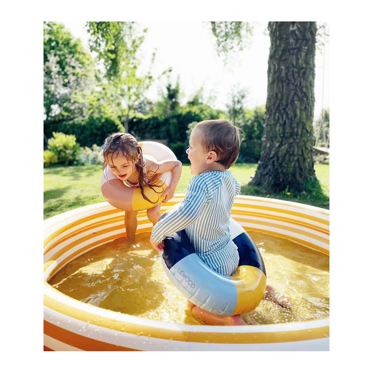 Baloo Swim Ring - Blue mix