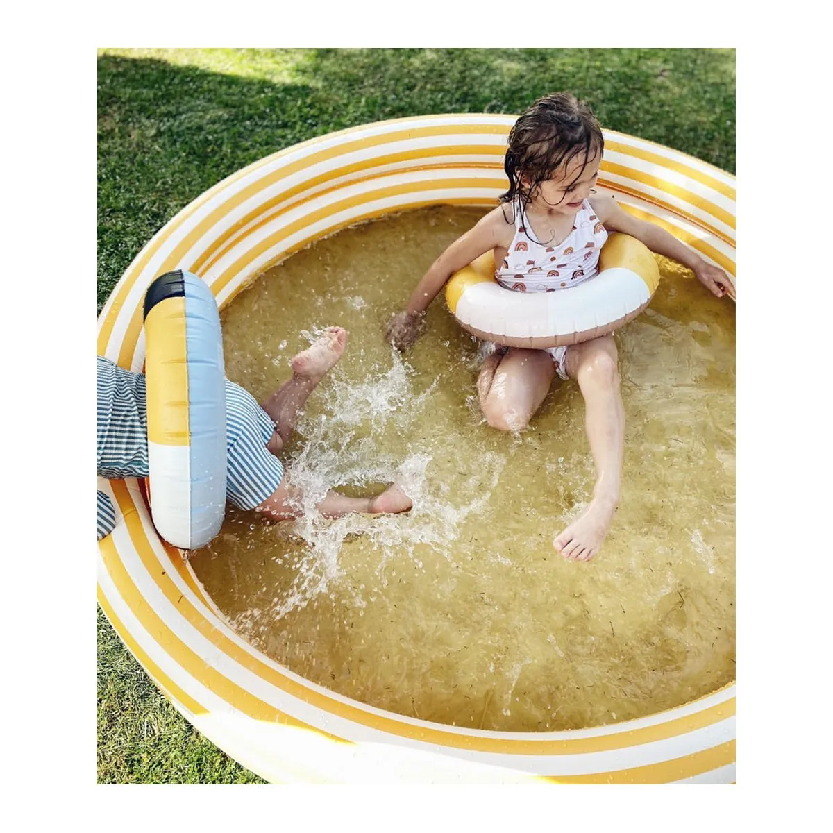 Baloo Swim Ring - Blue mix