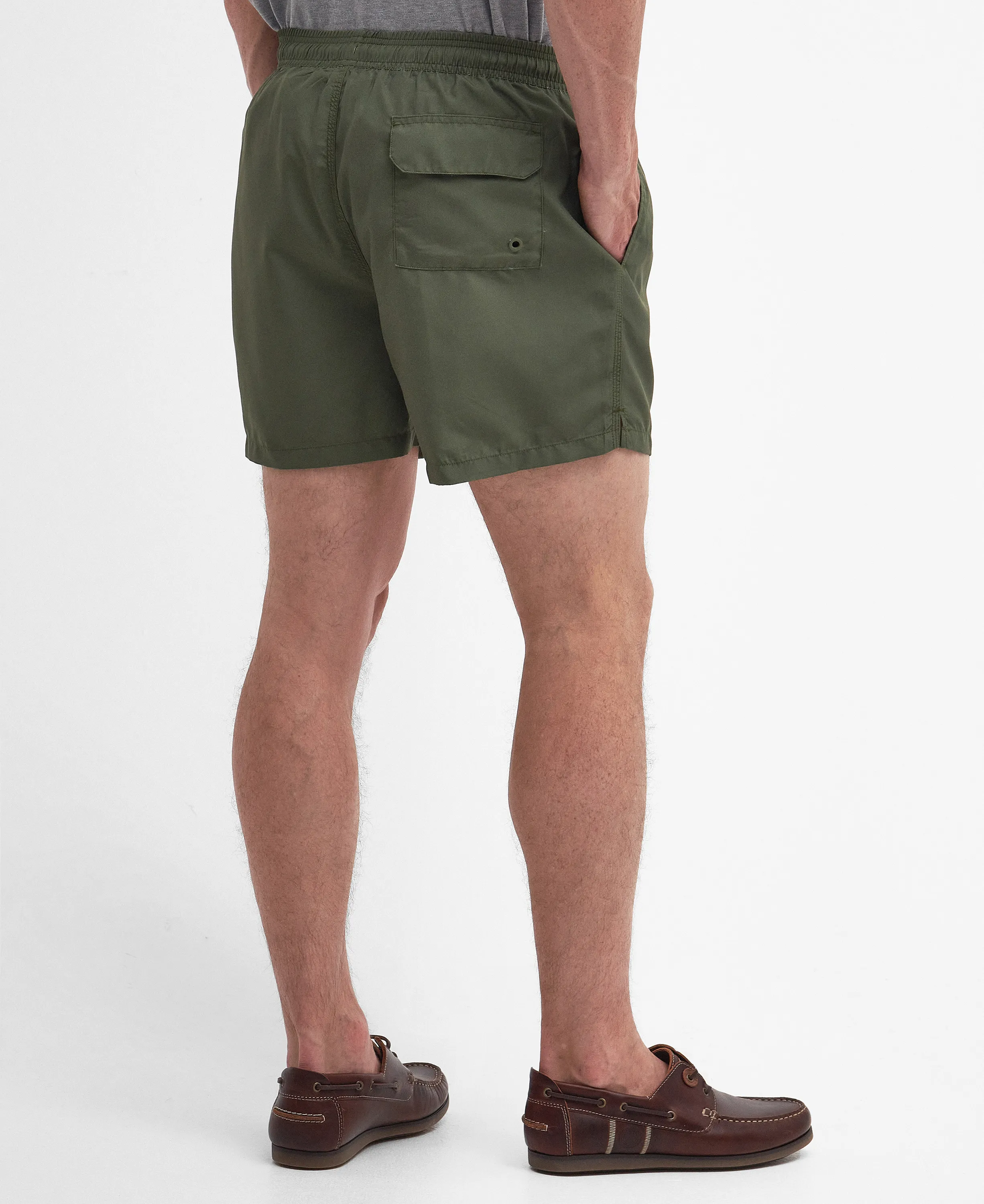 Barbour Men&#x27;s Staple Logo Swim Short Olive | Buy Barbour Men&#x27;s Staple Logo Swim Short Olive here | Outnorth
