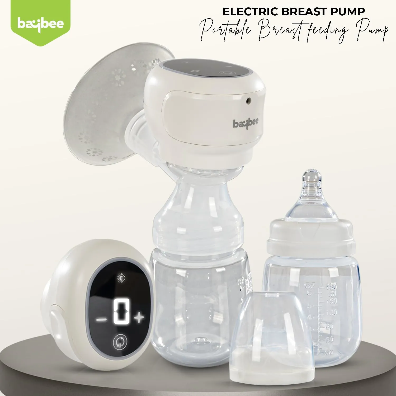 Baybee Smart Electric Breast Pump for Feeding Mothers, Breast Feeding Pump Electrical with Led Display
