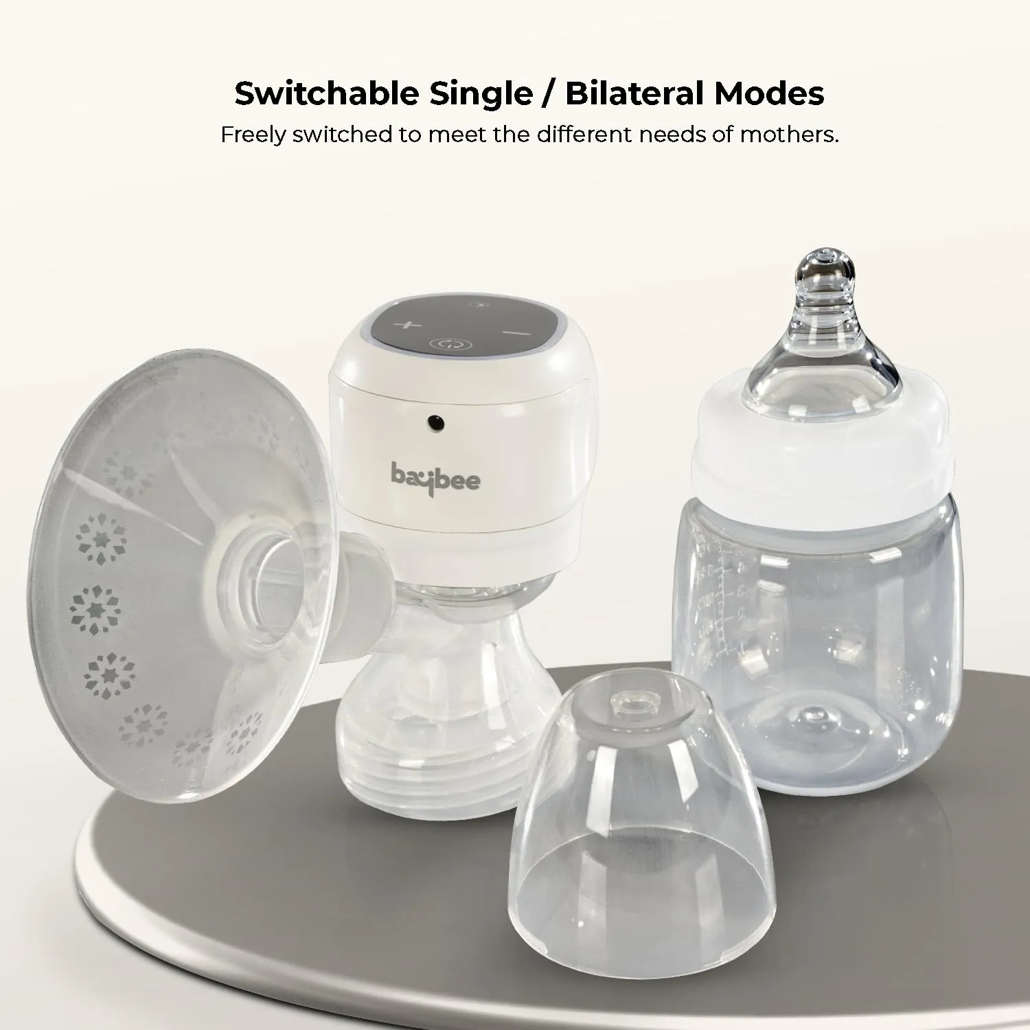 Baybee Smart Electric Breast Pump for Feeding Mothers, Breast Feeding Pump Electrical with Led Display