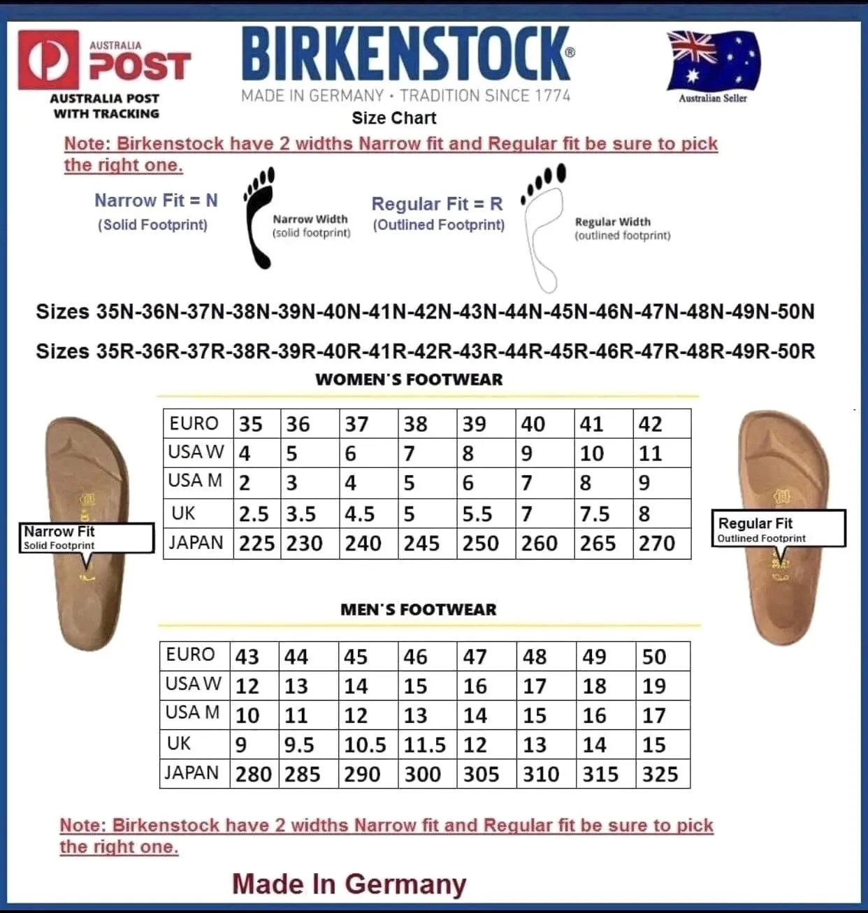 Birkenstock Arizona Ginger Brown Embossed Natural Horween Leather Made In Germany