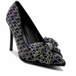 Black Bridal Court Shoes L00870012