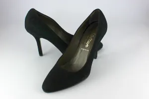 Black Suede Court 90