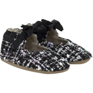 Black Tweed Betsy Soft Soles