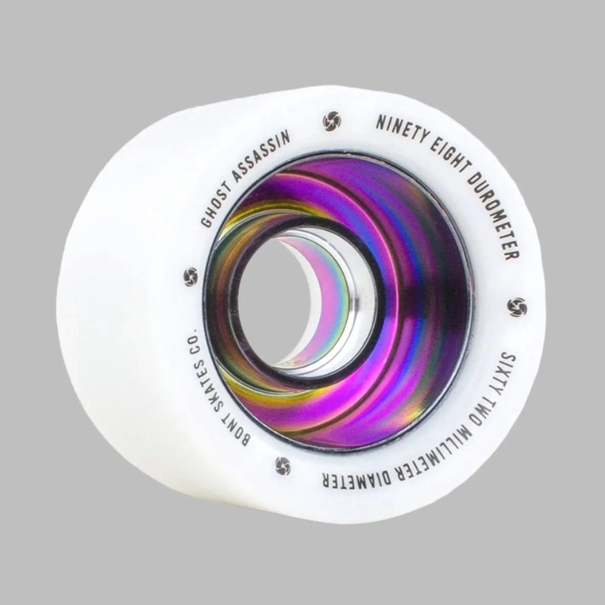 Bont Ghost Assasin White Wheels 98A - 4 pack