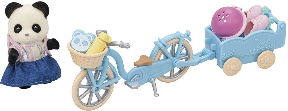 Calico Critters Cycle & Skate Set -Panda Girl