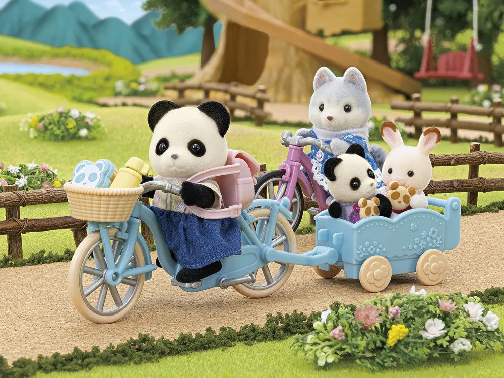 Calico Critters Cycle & Skate Set -Panda Girl