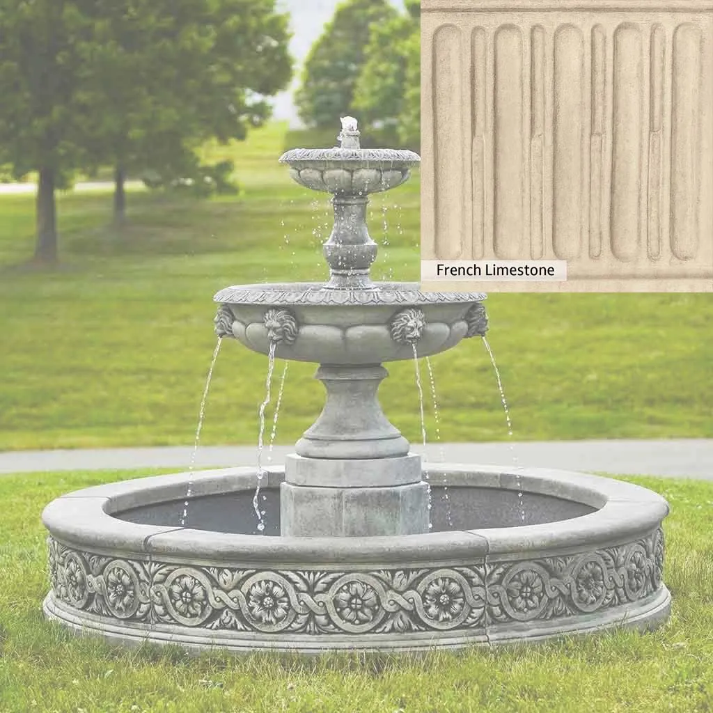Campania International Parisienne Two Tier Fountain