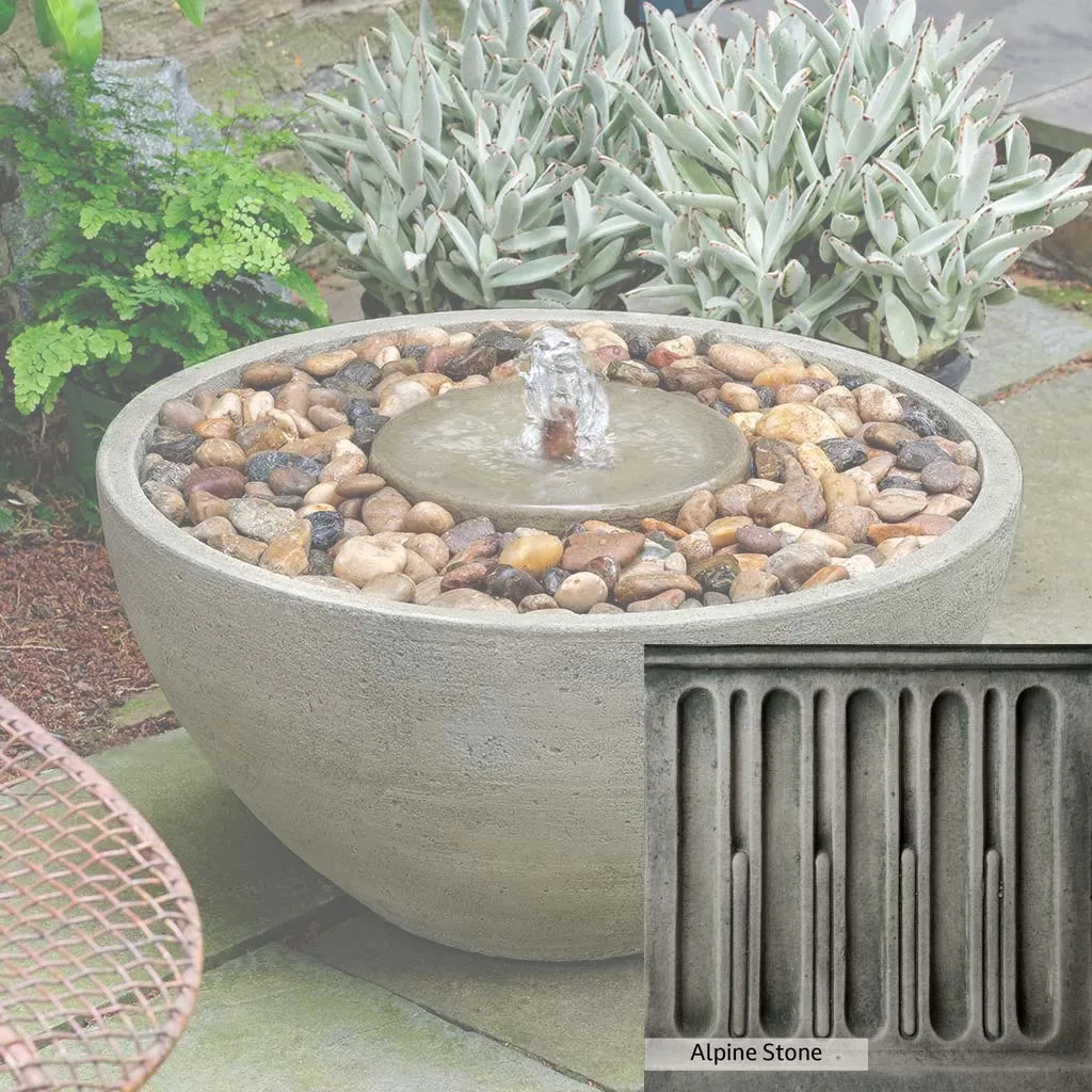 Campania International Portola Pebble Fountain