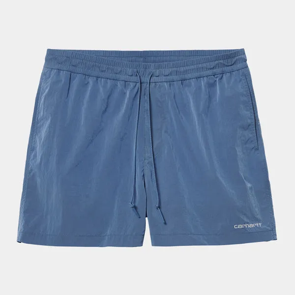Carhartt WIP Tobes Swim Trunks - Sorrent / White