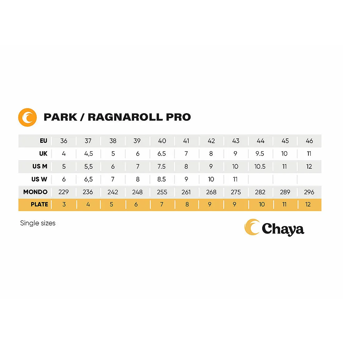 Chaya Ragnaroll Pro Park Skate - White