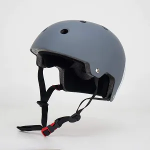 Core Street Skate Helmet - Grey With White Decal