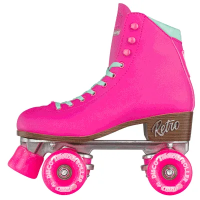 Crazy Retro Roller Pink - Adult
